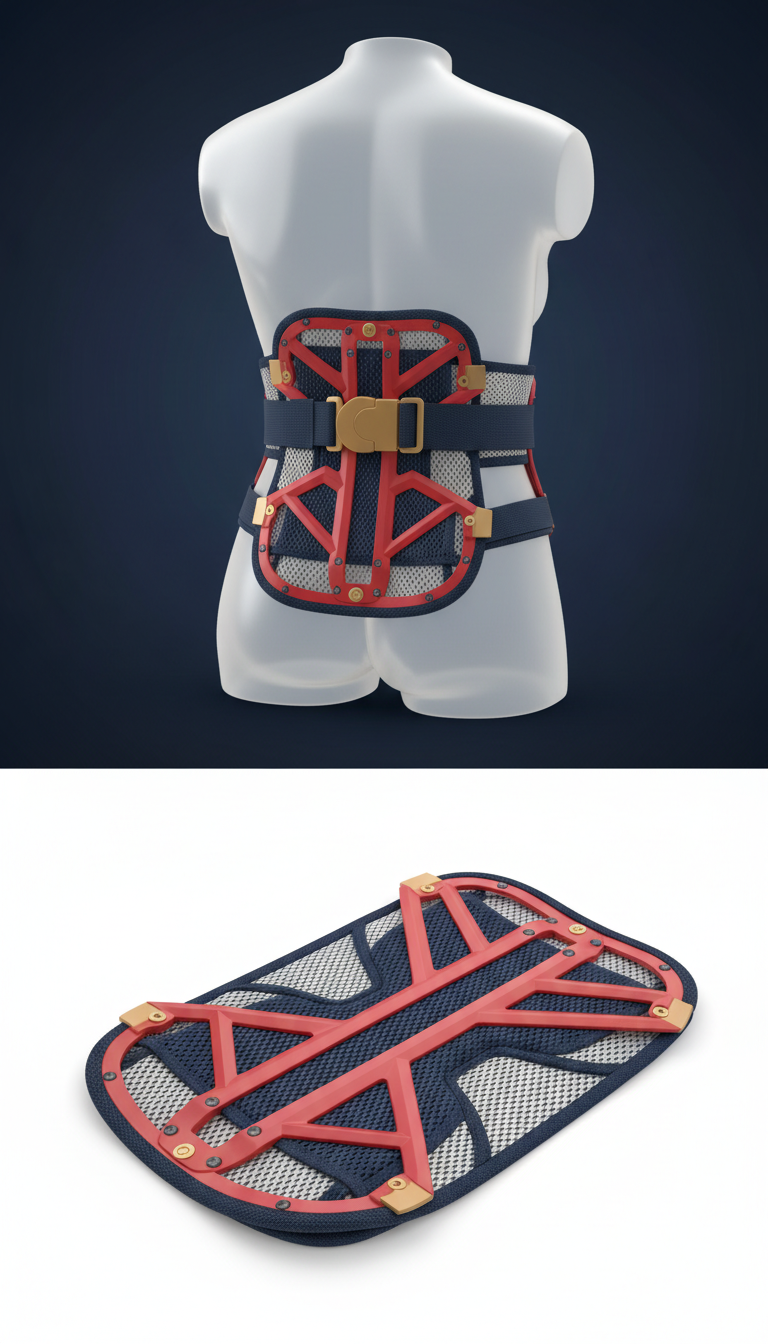 LumbarLock Breathable Mesh Edition