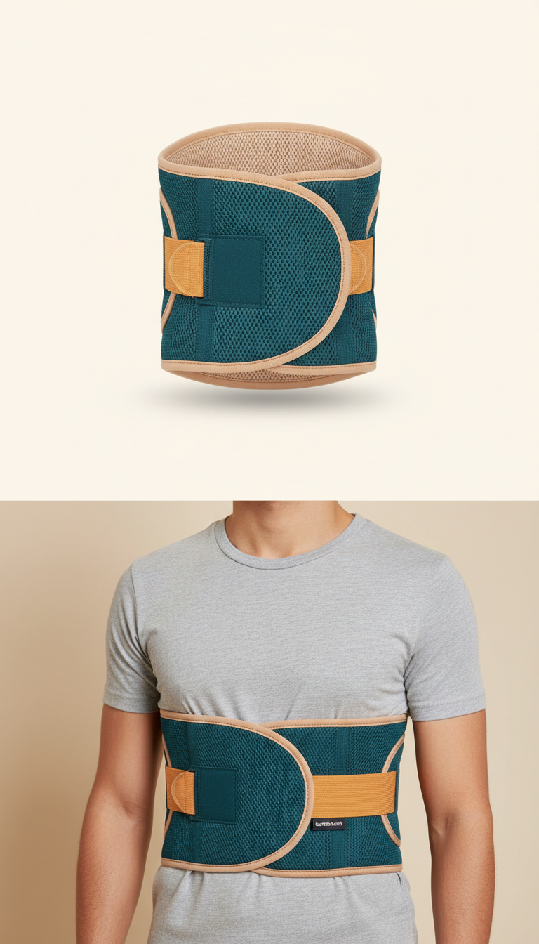Ergonomic Posture Belt With Molded Core